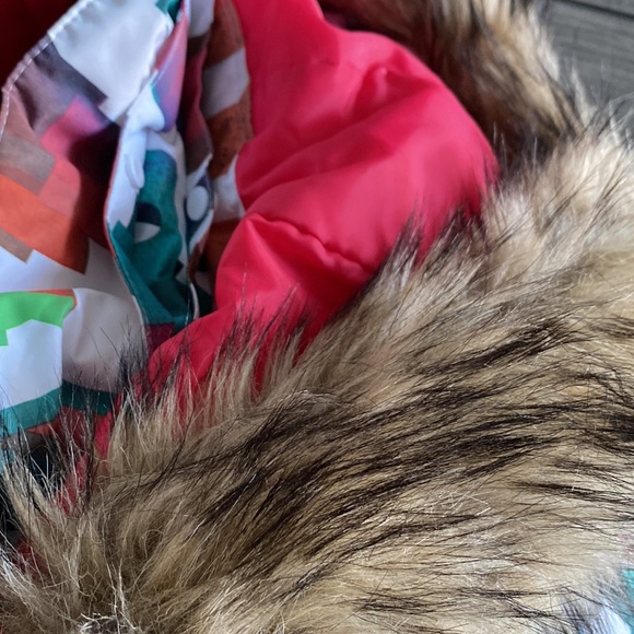 Girls Roxy Ski m/Snowboarding Jacket/Coat - Bright/Multicolored/Rainbow - Picture 15 of 16